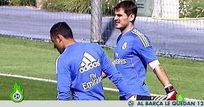 Así entrenan Iker Casillas y Keylor Navas