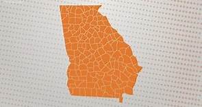 Why does Georgia have so many counties?