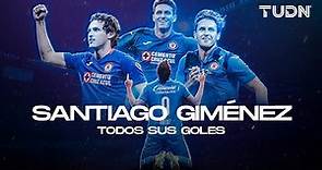 ¡TODOS LOS GOLES de Santiago Giménez en Cruz Azul! | TUDN