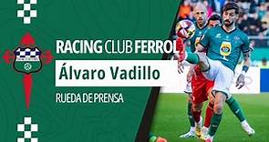 Álvaro Vadillo, jugador del Racing Club Ferrol, habla de la actualidad del equipo