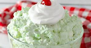 Watergate Salad - only 5-ingredients - always a huge hit with everyone for the Holidays.