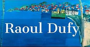 El pintor fauvista Raoul Dufy