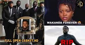 The Sad Funeral of Black Panther star Chadwick Boseman(Full Open Casket HD)