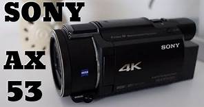 Videocamera 4K SONY FDR-AX53 - Recensione e TEST STABILIZZAZIONE video