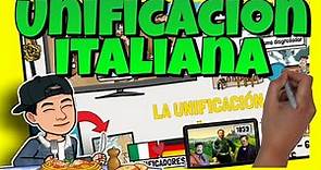 🍕 RESUMEN de la UNIFICACIÓN ITALIANA