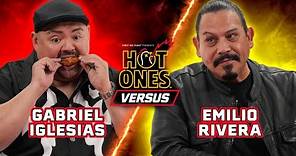 Gabriel Iglesias vs. Emilio Rivera | Hot Ones Versus