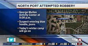 North Port police increase patrols after attempted robbery at George Mullen Activity Center