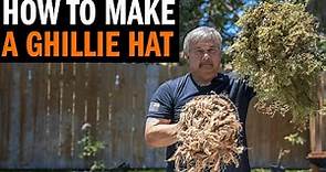 How To Make A Ghillie Hat With Navy SEAL "Tosh"