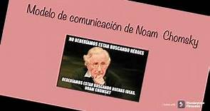 Modelo comunicativo de Noam Chomsky