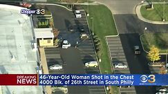 46-year-old woman shot in chest in South Philadelphia