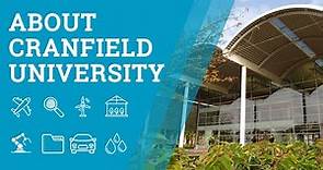 About Cranfield University