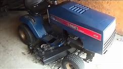 Lowes branded 18/44 riding lawn mower information