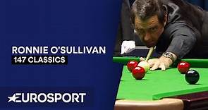 147 Classics: Ronnie O'Sullivan | Snooker | Eurosport