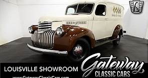 1946 Chevrolet Panel Truck, Gateway Classic Cars Louisville #2508 LOU