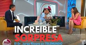 Sorpresa Increíble del Dr Rivera, en vivo, en Telemundo