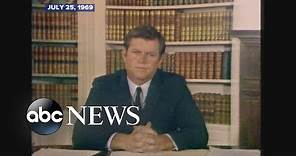 July 25, 1969: Ted Kennedy addresses Chappaquiddick accident