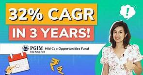 PGIM India Midcap Opportunities Fund Review | Mutual Fund Review