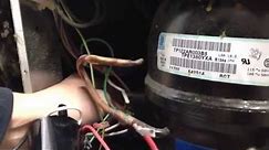How To Fix Refrigerator Compressor That Won't Start Up Or Cool Refrigerator Bad Hard Start
