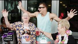 James Corden's Parents Explore Miami w/ Harry Styles, Gronk & John Cena