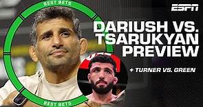 UFC Fight Night: Beneil Dariush vs. Arman Tsarukyan & Jalin Turner vs. Bobby Green | Best Bets