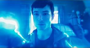 Ezra Miller teams up with two Batmans in The Flash Super Bowl trailer