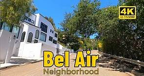 Driving Bel Air Neighborhood in Los Angeles | California USA [4K UHD 60fps]