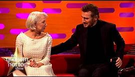 Helen Mirren Reunited with Ex-Boyfriend Liam Neeson | The Graham Norton Show