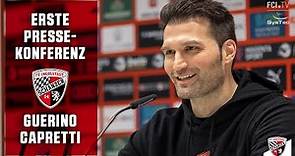 FCI.TV: Die erste Pressekonferenz von Guerino Capretti als neuer Cheftrainer des FC Ingolstadt 04