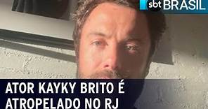 Ator Kayky Brito fica em estado grave após atropelamento no Rio de Janeiro | SBT Brasil (02/09/23)