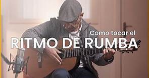 💃💃 Como tocar el RITMO DE RUMBA (flamenca) en GUITARRA | Tutorial en 5 minutos 💃💃