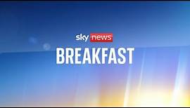 Watch Sky News Breakfast live: The world rings in 2024!