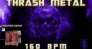 Thrash Metal Drum Track - 160 BPM (FREE WAV DOWNLOAD)