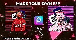 How to make a football pfp! (Easy and simple!)