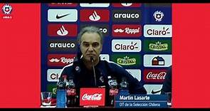 Martín Lasarte es presentado como técnico de la Selección Chilena