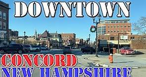 Concord - New Hampshire - 4K Downtown Drive