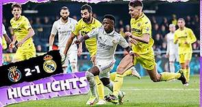 Villarreal 2-1 Real Madrid | RESUMEN | LaLiga 2022/23