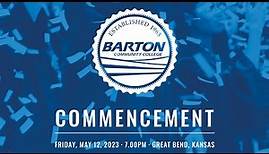 Barton Community College Graduation 2023 LIVE