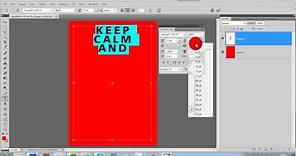 How to Make a 'Keep Calm' Poster in Photoshop