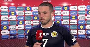 Scotland goalscorer John McGinn speaks after vital victory in Cyprus