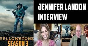 Jennifer Landon Interview - Yellowstone Season 3 (Paramount Network)
