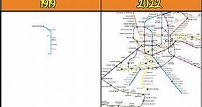 Evolución del Metro de Madrid : 1919 - 2022