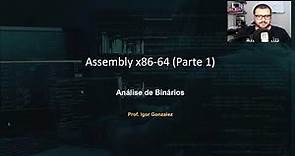 Assembly x86-64 - Introdução à Arquitetura