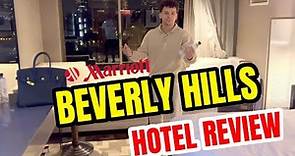 BEVERLY HILLS MARRIOTT ROOM TOUR HOTEL REVIEW
