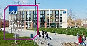My first week on Warwick Campus - Undergraduate life at WBS