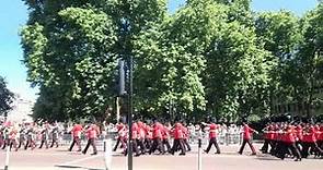 Cambio de guardia en Buckingham palace