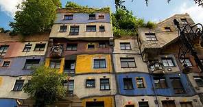 Hundertwasser House Vienna - Austria - 4K