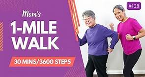 30 MINUTE INDOOR WALKING WORKOUT | 1 Mile Walk | Beginners, Seniors