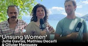 🎙️ Julie Gavras, Mathieu Decarli & Olivier Marquezy talk about their series "Unsung Women"