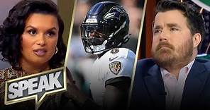 What does success look like for Lamar Jackson this season? | NFL | SPEAK