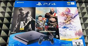 PlayStation 4 1TB Only on PlayStation Bundle Unboxing | PS4 Unboxing
